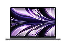 13-inch MacBook Air/ Apple M2 chip with 8-core CPU and 10-core GPU/ 8GB/ 512GB - Space Grey