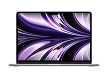 13-inch MacBook Air/ Apple M2 chip with 8-core CPU and 10-core GPU/ 8GB/ 512GB - Space Grey 13-inch MacBook Air/ Apple M2 chip with 8-core CPU and 10-core GPU/ 8GB/ 512GB - Space Grey