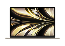 13-inch MacBook Air/ Apple M2 chip with 8-core CPU and 10-core GPU/ 8GB/ 512GB - Starlight 13-inch MacBook Air/ Apple M2 chip with 8-core CPU and 10-core GPU/ 8GB/ 512GB - Starlight