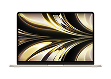 13-inch MacBook Air/ Apple M2 chip with 8-core CPU and 8-core GPU/ 8GB/ 256GB - Starlight