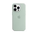 iPhone 14 Pro Silicone Case with MagSafe - Succulent