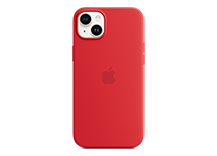 iPhone 14 Plus Silicone Case with MagSafe - (PRODUCT)RED