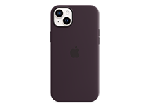 iPhone 14 Plus Silicone Case with MagSafe - Elderberry