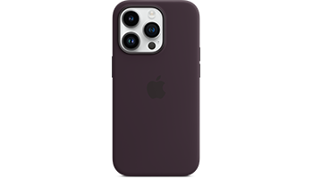iPhone 14 Pro Silicone Case with MagSafe - Elderberry