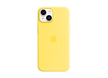 iPhone 14 Silicone Case with MagSafe - Canary Yellow