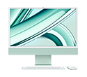 24-inch iMac with Retina 4.5K display/ Apple M3 chip with 8‑core CPU and 10‑core GPU/ 8GB/ 512GB SSD - Green