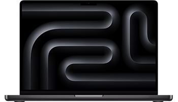 14-inch MacBook Pro/ Apple M3 Pro chip with 12‑core CPU and 18‑core GPU/ 18GB/ 1TB SSD - Space Black