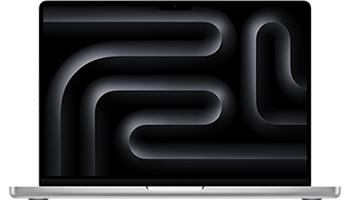14-inch MacBook Pro/ Apple M3 chip with 8‑core CPU and 10‑core GPU/8GB /1TB SSD - Silver