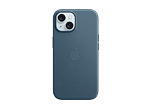 iPhone 15 FineWoven Case with MagSafe - Pacific Blue