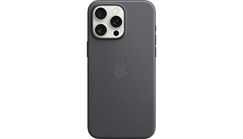 iPhone 15 Pro Max FineWoven Case with MagSafe - Black iPhone 15 Pro Max FineWoven Case with MagSafe - Black