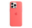 iPhone 15 Pro Max Silicone Case with MagSafe - Guava