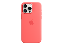 iPhone 15 Pro Max Silicone Case with MagSafe - Guava