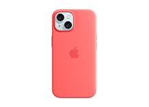 iPhone 15 Silicone Case with MagSafe - Guava