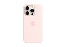 iPhone 15 Pro Silicone Case with MagSafe - Light Pink