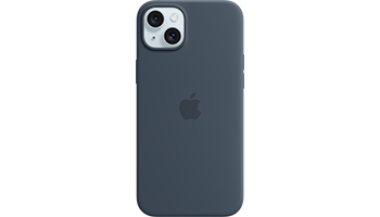 iPhone 15 Plus Silicone Case with MagSafe - Storm Blue iPhone 15 Plus Silicone Case with MagSafe - Storm Blue