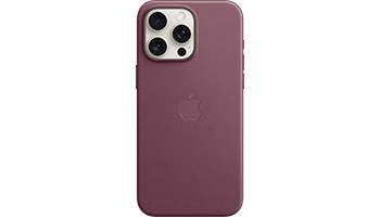 iPhone 15 Pro Max FineWoven Case with MagSafe - Mulberry iPhone 15 Pro Max FineWoven Case with MagSafe - Mulberry