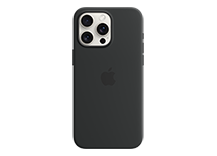 iPhone 15 Pro Max Silicone Case with MagSafe - Black