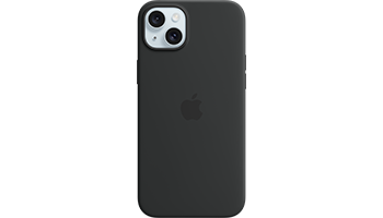 iPhone 15 Plus Silicone Case with MagSafe - Black