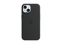 iPhone 15 Silicone Case with MagSafe - Black