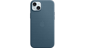 iPhone 15 Plus FineWoven Case with MagSafe - Pacific Blue