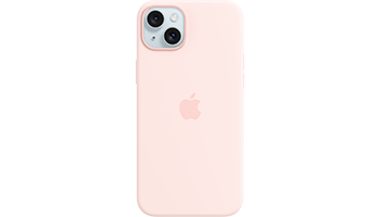 iPhone 15 Plus Silicone Case with MagSafe - Light Pink