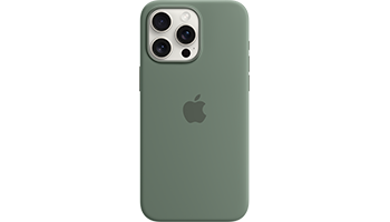 iPhone 15 Pro Max Silicone Case with MagSafe - Cypress iPhone 15 Pro Max Silicone Case with MagSafe - Cypress