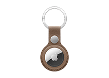 AirTag FineWoven Key Ring - Taupe