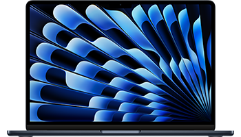 13-inch MacBook Air/ Apple M3 chip with 8-core CPU and 8-core GPU/ 8GB/ 256GB SSD - Midnight