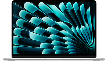 13-inch MacBook Air/ Apple M3 chip with 8-core CPU and 10-core GPU/ 8GB/ 512GB SSD - Silver
