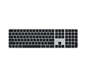 Magic Keyboard with Touch ID and Numeric Keypad for Mac models with Apple silicon (USB–C) - Slovak - Black Keys