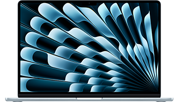 15-inch MacBook Air/ Apple M4 chip with 10-core CPU and 10-core GPU/ 16GB/ 512GB SSD - Sky Blue 15-inch MacBook Air/ Apple M4 chip with 10-core CPU and 10-core GPU/ 16GB/ 512GB SSD - Sky Blue