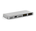 HyperDrive USB Type-C Hub with Mini DisplayPort - Silver