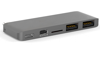 HyperDrive USB Type-C Hub with Mini DisplayPort - Space Grey