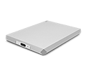 LaCie Mobile Drive 1TB - Moon Silver | USB-C | USB-A