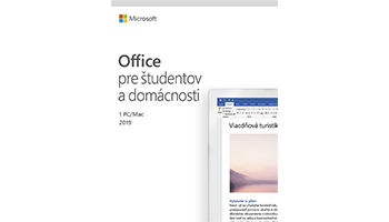 Office Home and Student 2019 SK - na 1 PC/Mac