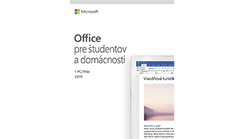 Office Home and Student 2019 SK - na 1 PC/Mac Office Home and Student 2019 SK - na 1 PC/Mac